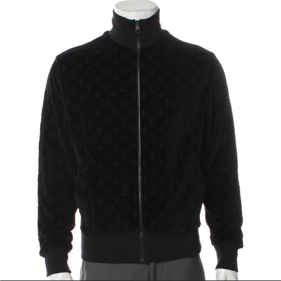 Louis Vuitton Blue Nuit Mens XL Jacquard Monogram - Picture 3 of 8